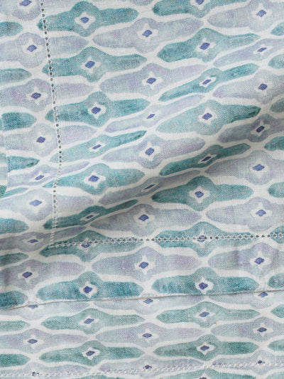 Table Mat - Mosaic Blue