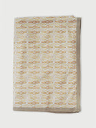 Linen Bedspread - Mosaic Sand