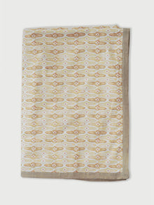 Linen Bedspread - Mosaic Sand