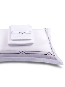 Bedsheet - Mountain Trail White