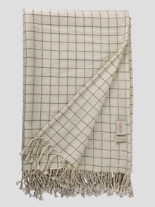 Throw - Nafisa Ivory Grey
