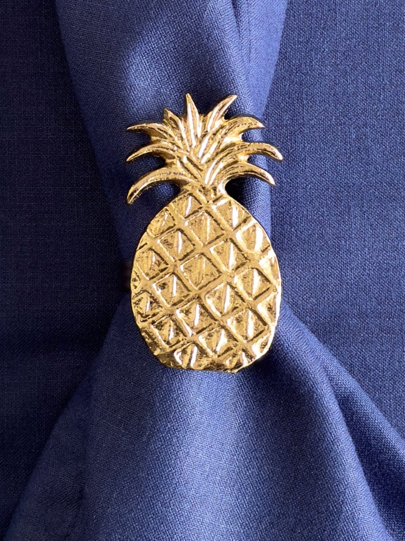 Napkin Ring Pineapple Set of 4