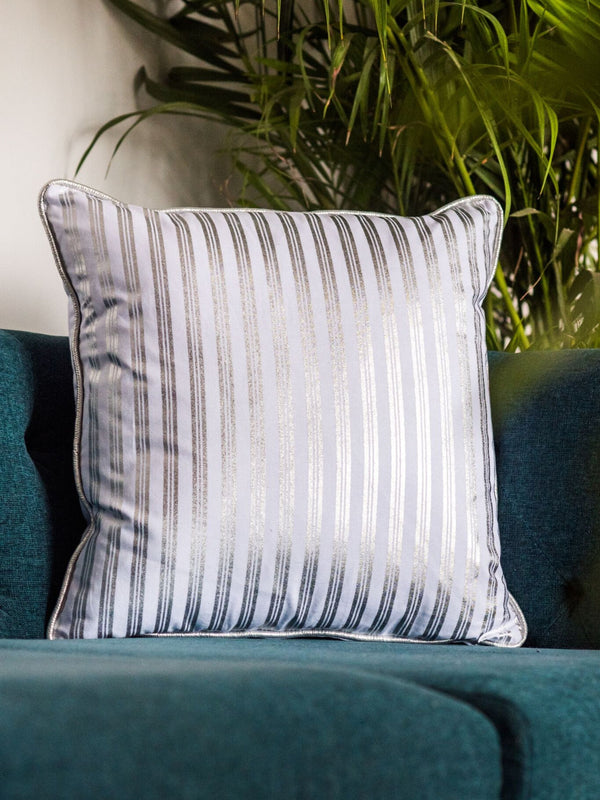 Cushion Cover - Navroz Silver