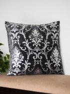 Cushion Cover - Navroz Silver Motifs