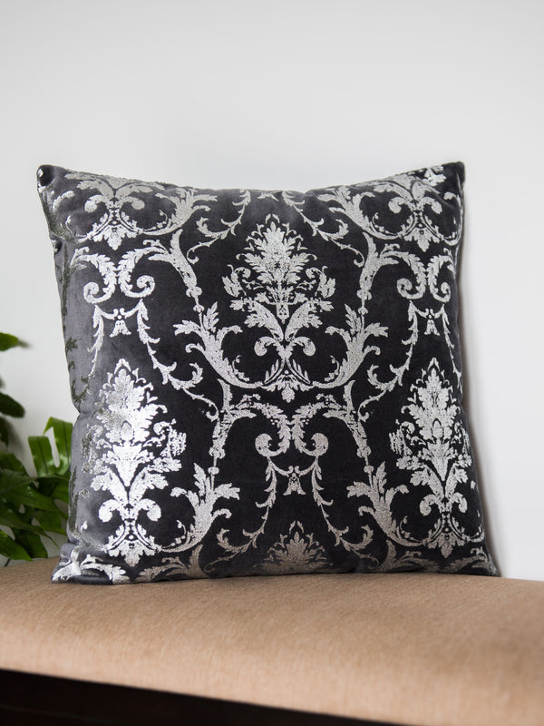 Cushion Cover - Navroz Silver Motifs