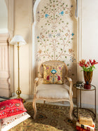 Cushion Cover - Nazish Gold Embroidered