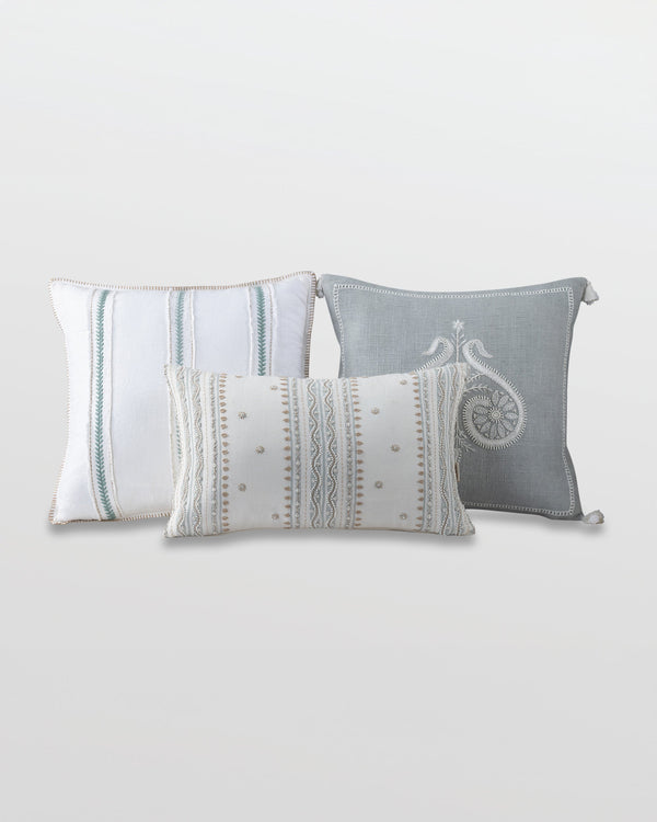 Cushion Cover - Neel Dori Ivory