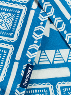 Nomad Azure Blue Printed Beach Towel