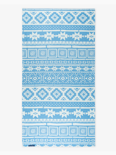 Nomad Periwinkle Blue Printed Beach Towel