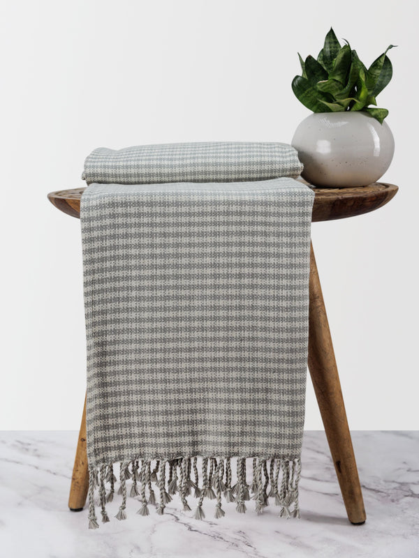 Throw - Noor Ivory Grey