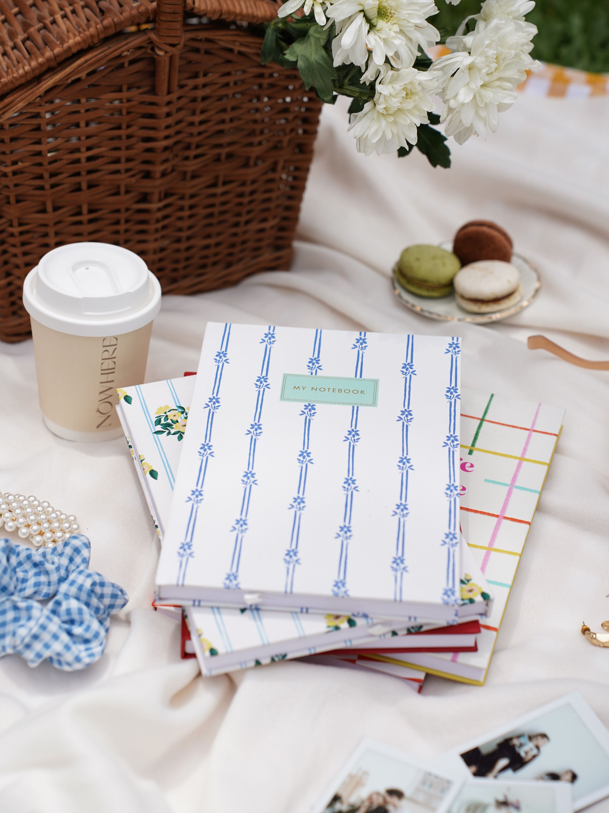 Ocean Blooms A5 Notebook