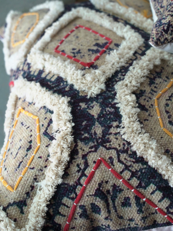 Ofa Embroidered Pillow Cover