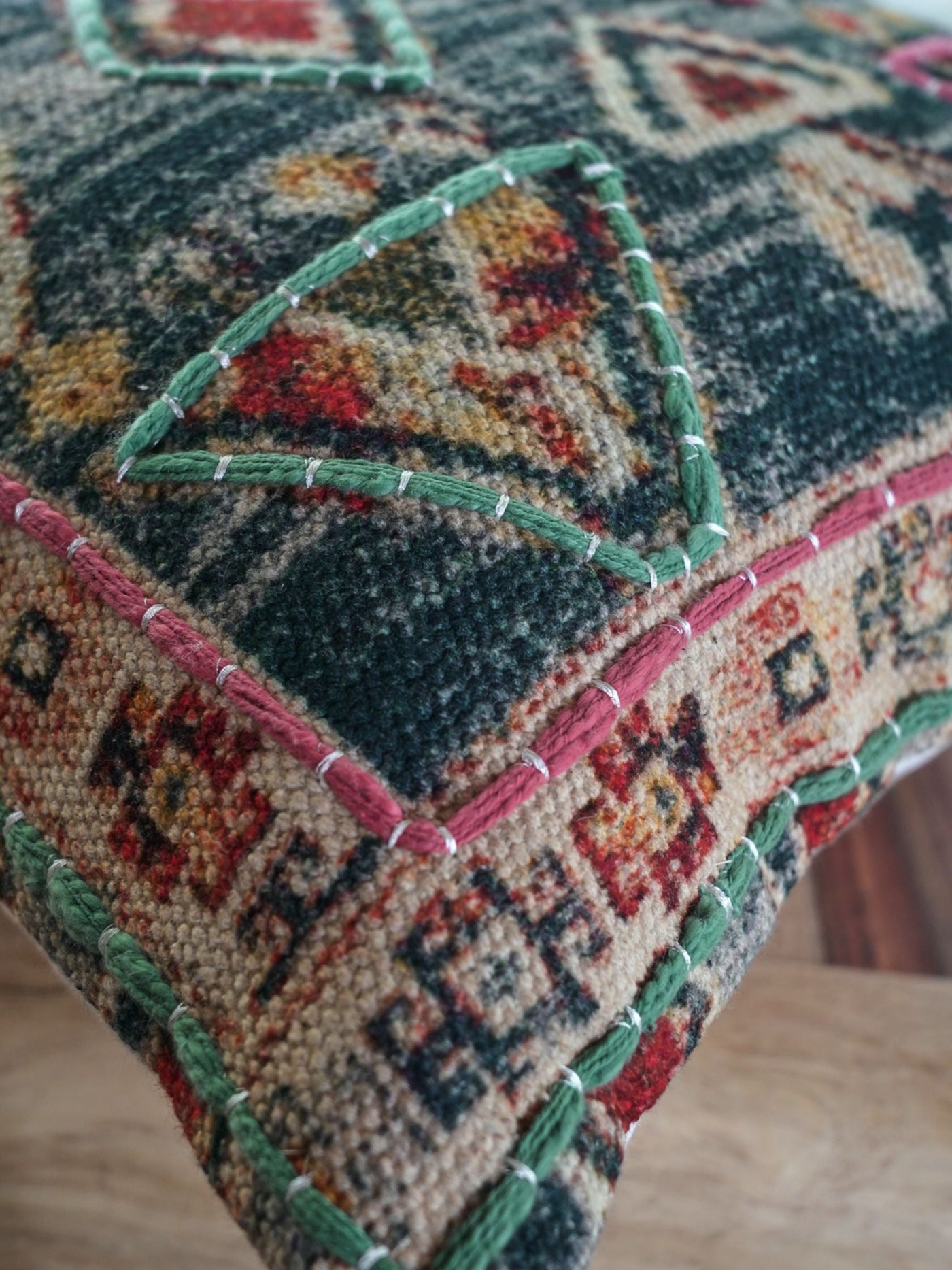 Cushion Cover - Okuta Embroidered Cotton