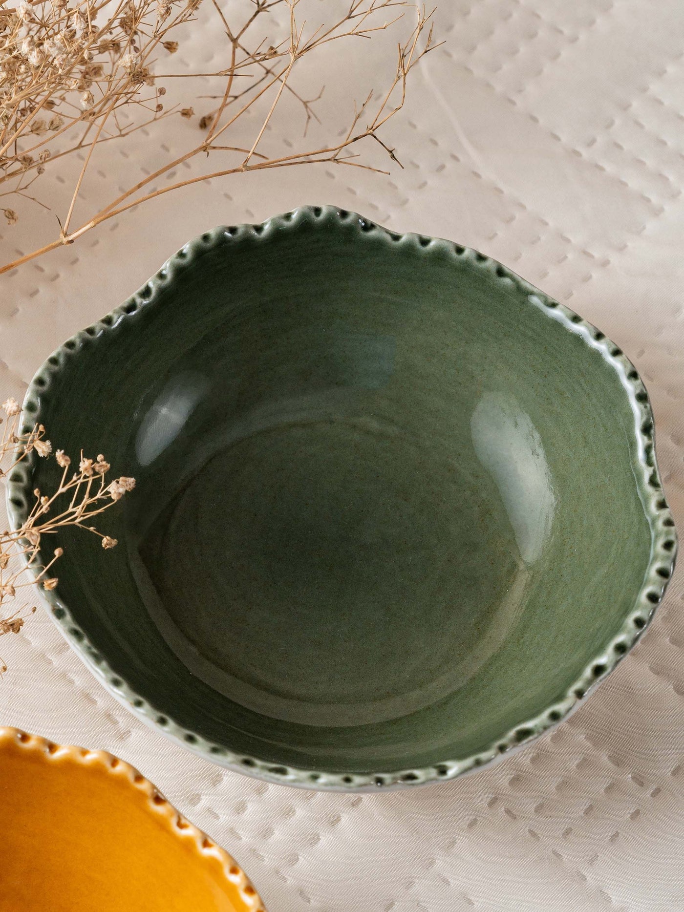 Olive Ceramic bowl