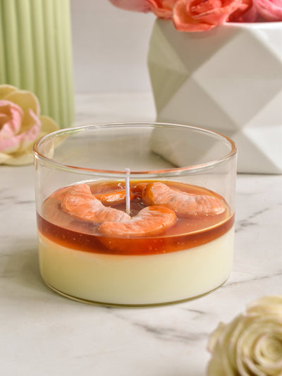 Orange Pannacotta Candle