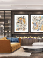 Wall Prints - Ovals & Lines II