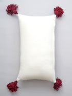 Cushion Cover - Paisley Hand Wooven Tasseled