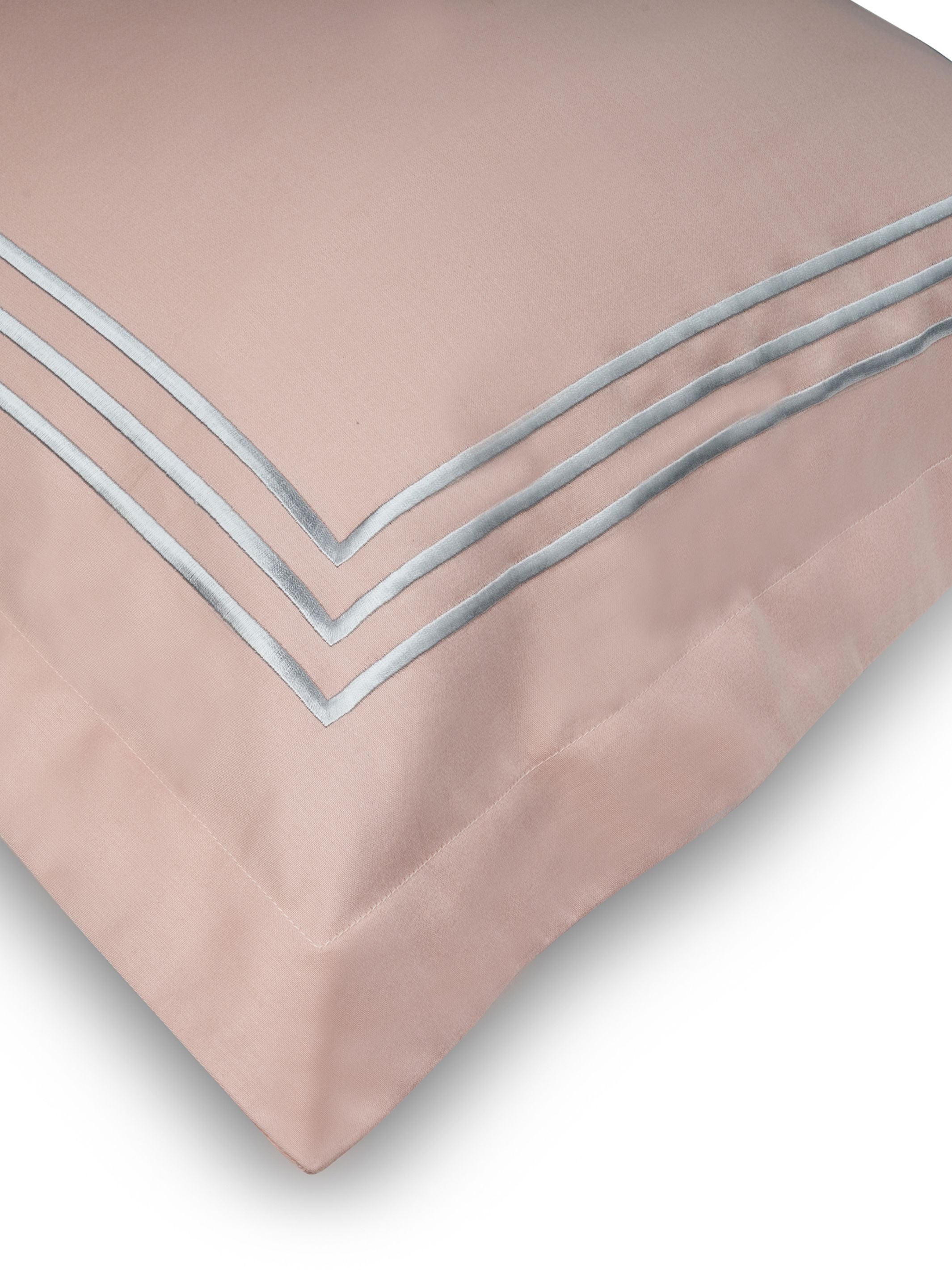 Bedsheet - Parallel Coral Peach