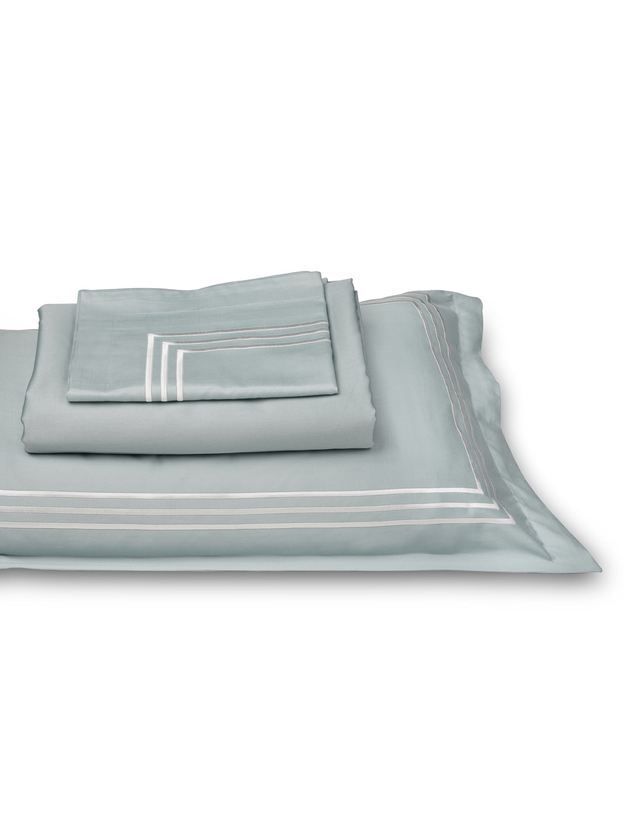 Bedsheet - Parallel Frosty Green