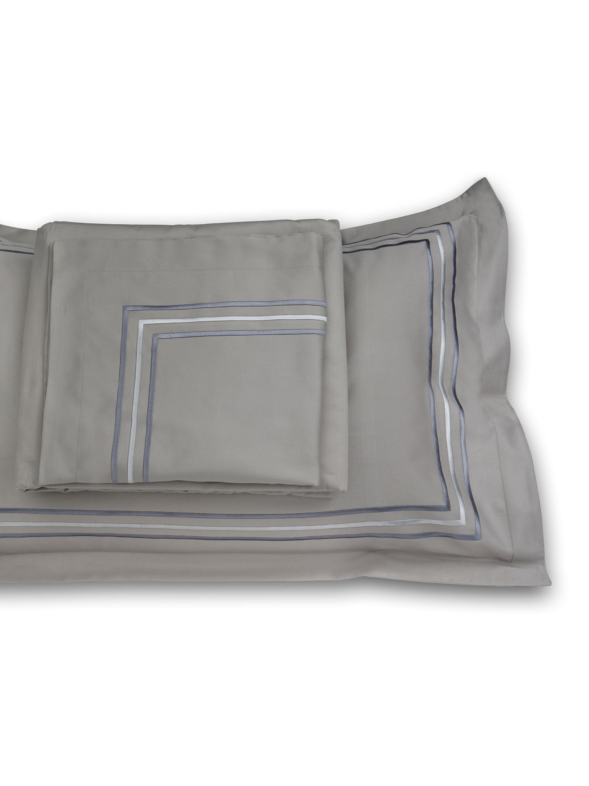 Bedsheet - Parallel Modern Grey