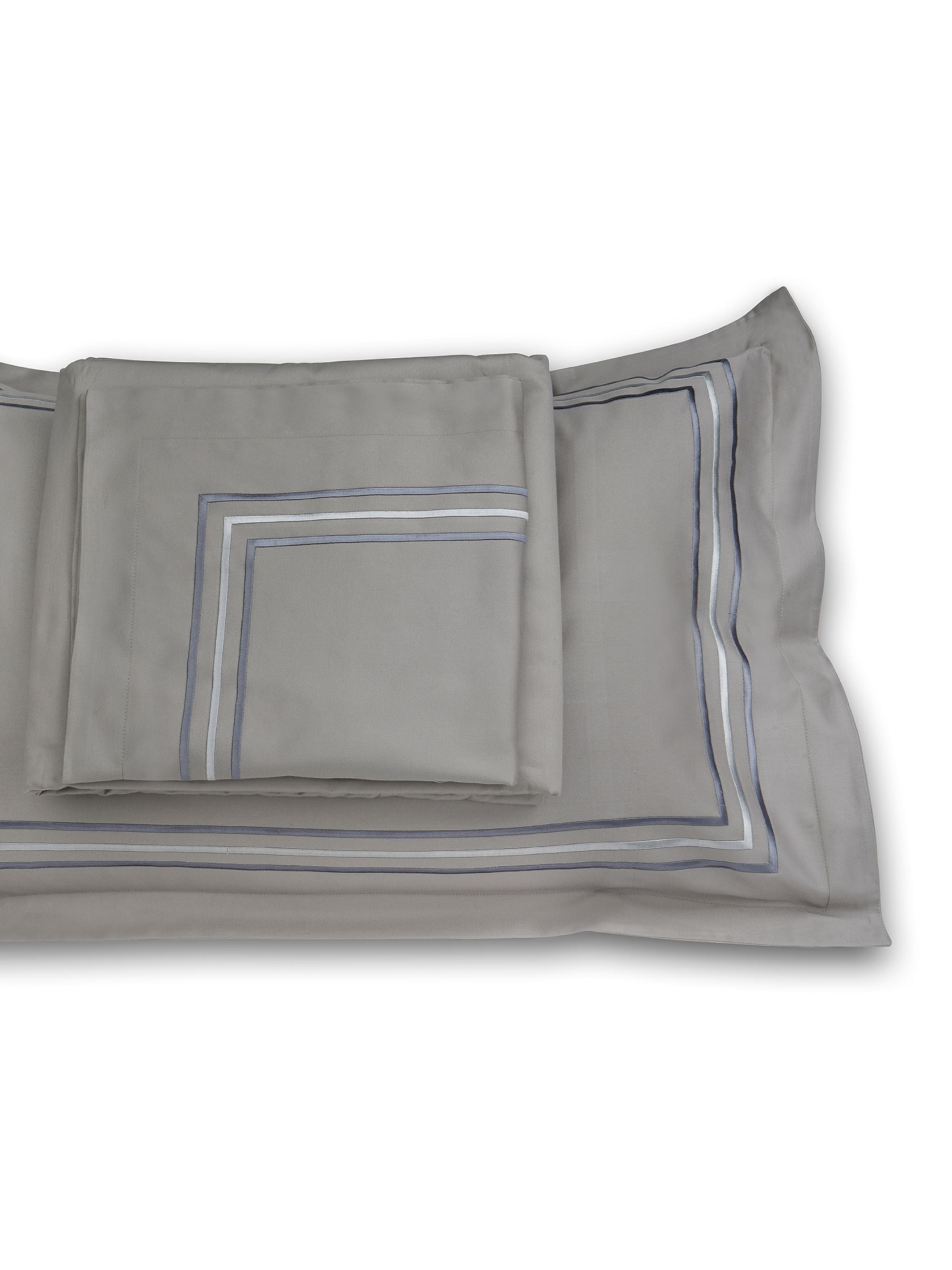 Bedsheet - Parallel Modern Grey