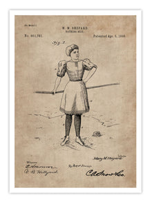 Wall Prints - Patent Document of a Bathing Suit