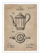 Wall Prints - Patent Document of a Teapot