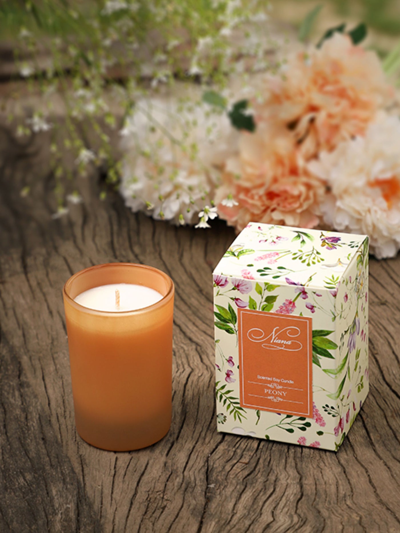 Peony Candle