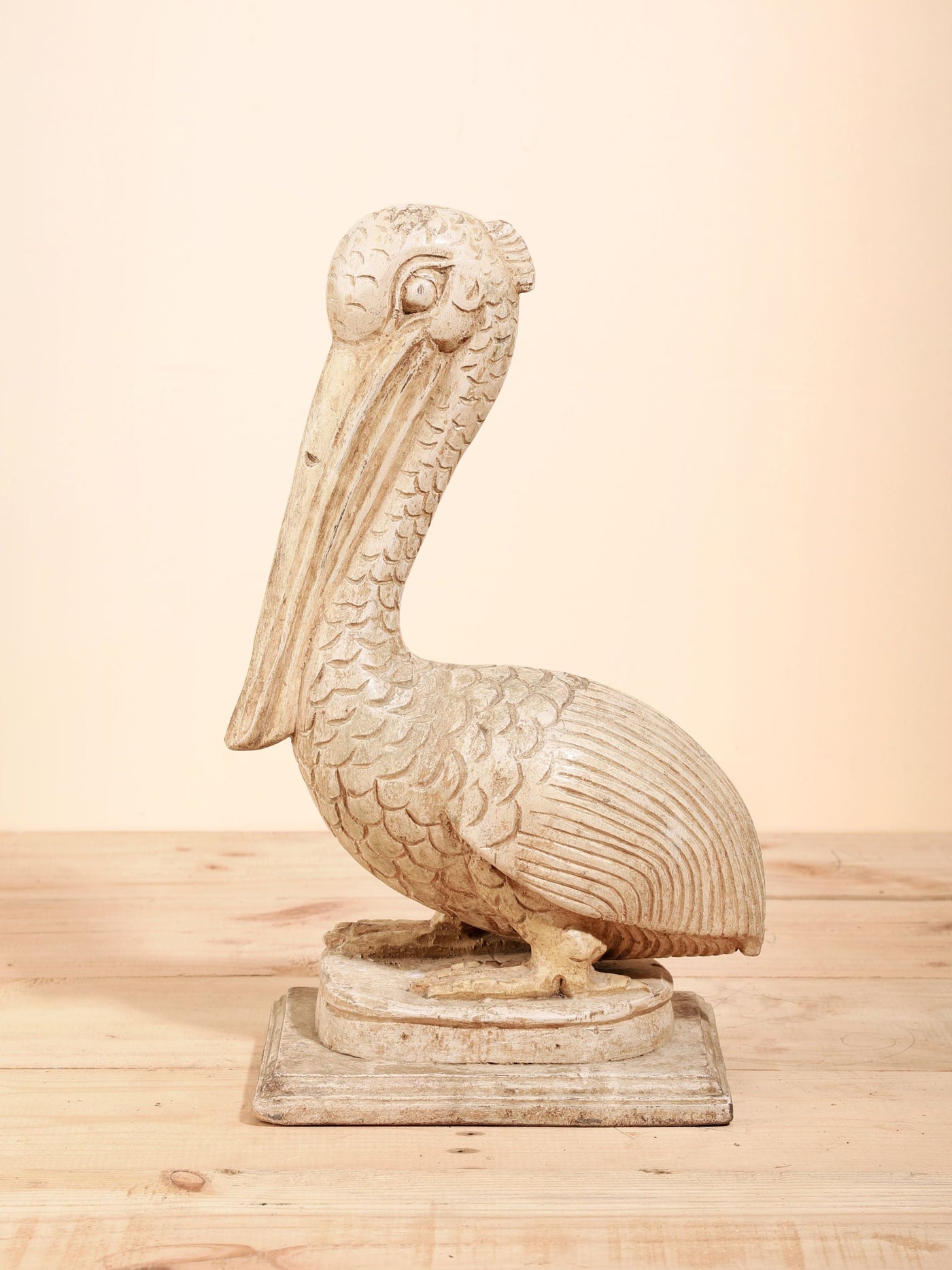 Peruvian Hand Carved Wood Pelican
