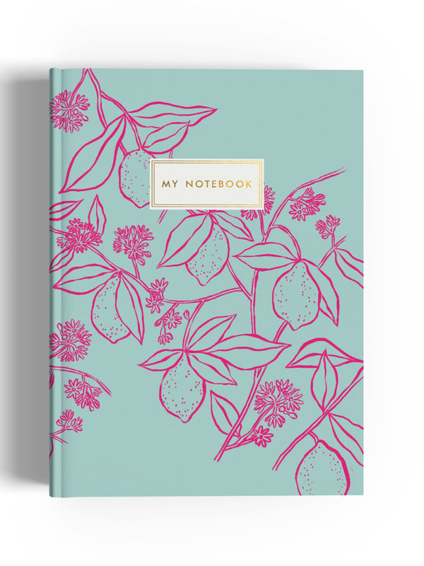 Pink Citrus A5 Notebook