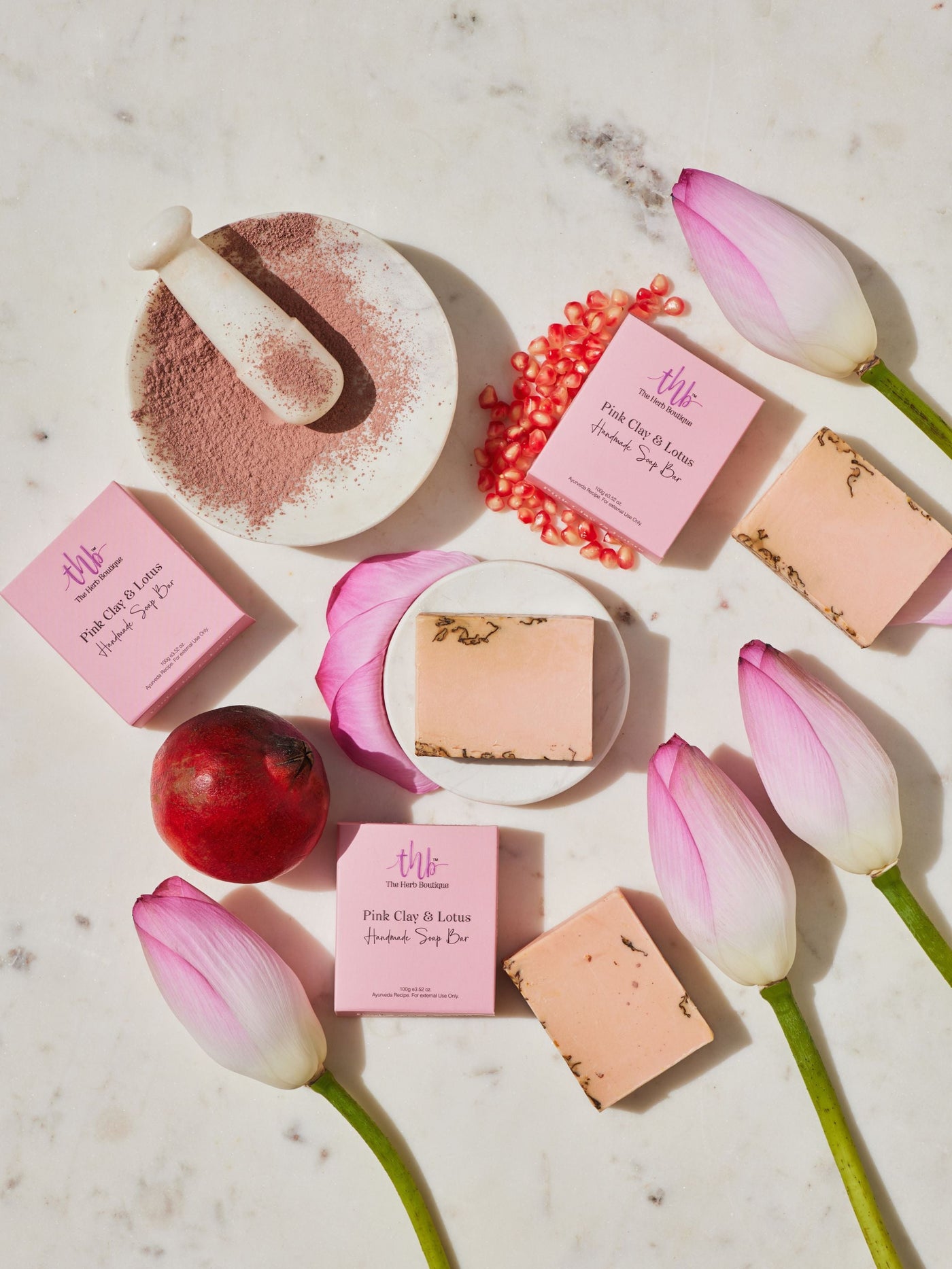 Pink Clay & Lotus Soap