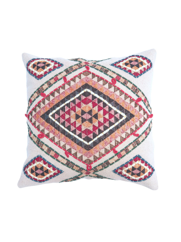 Cushion Cover - Pitrak Embroidered Cotton