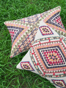 Cushion Cover - Pitrak Embroidered Cotton