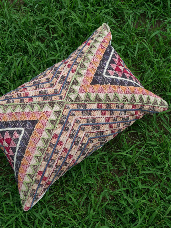 Pitrak Embroidered Pillow Cover