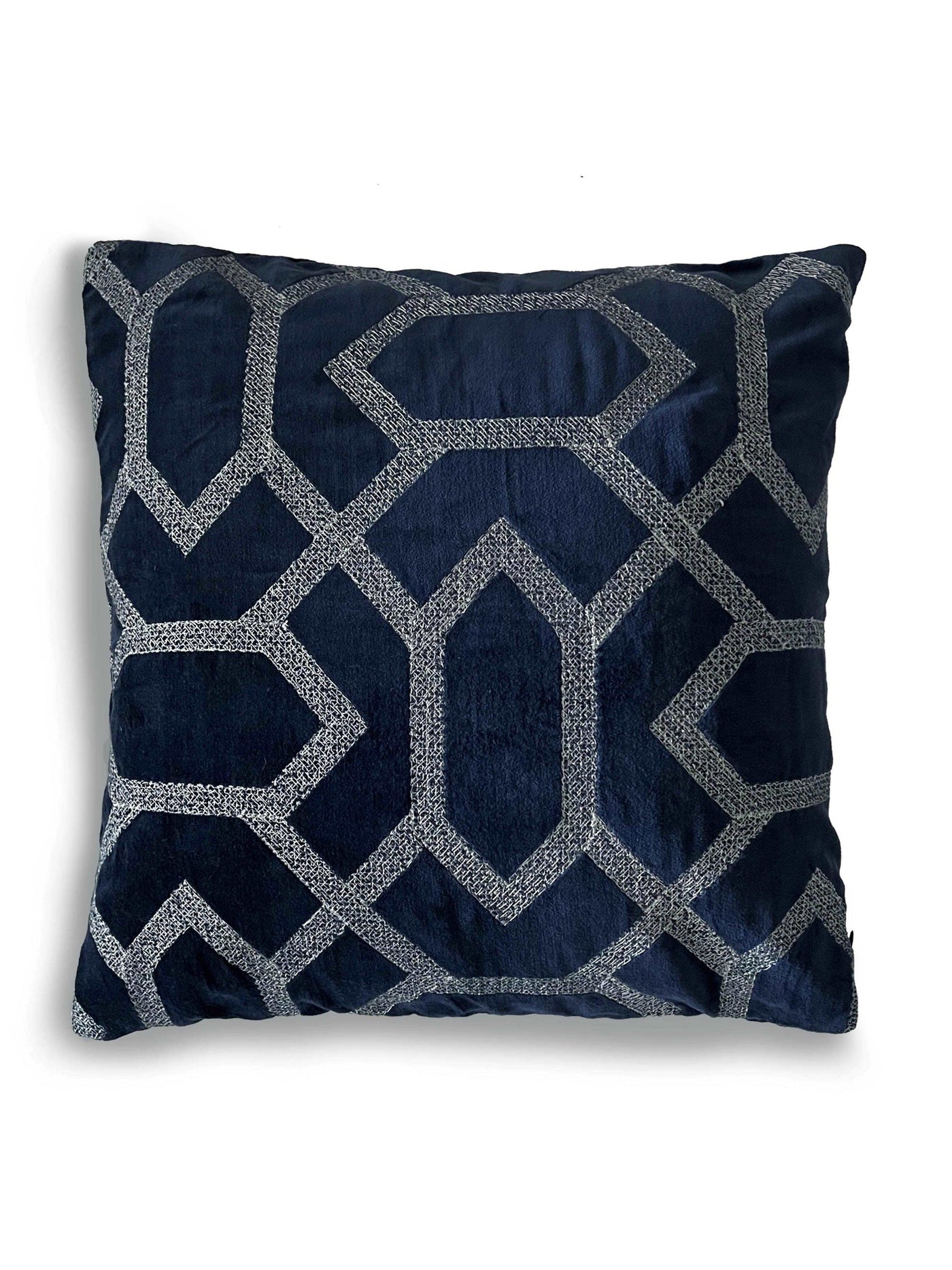 Cushion Cover - Plush Grid Morroccan 1