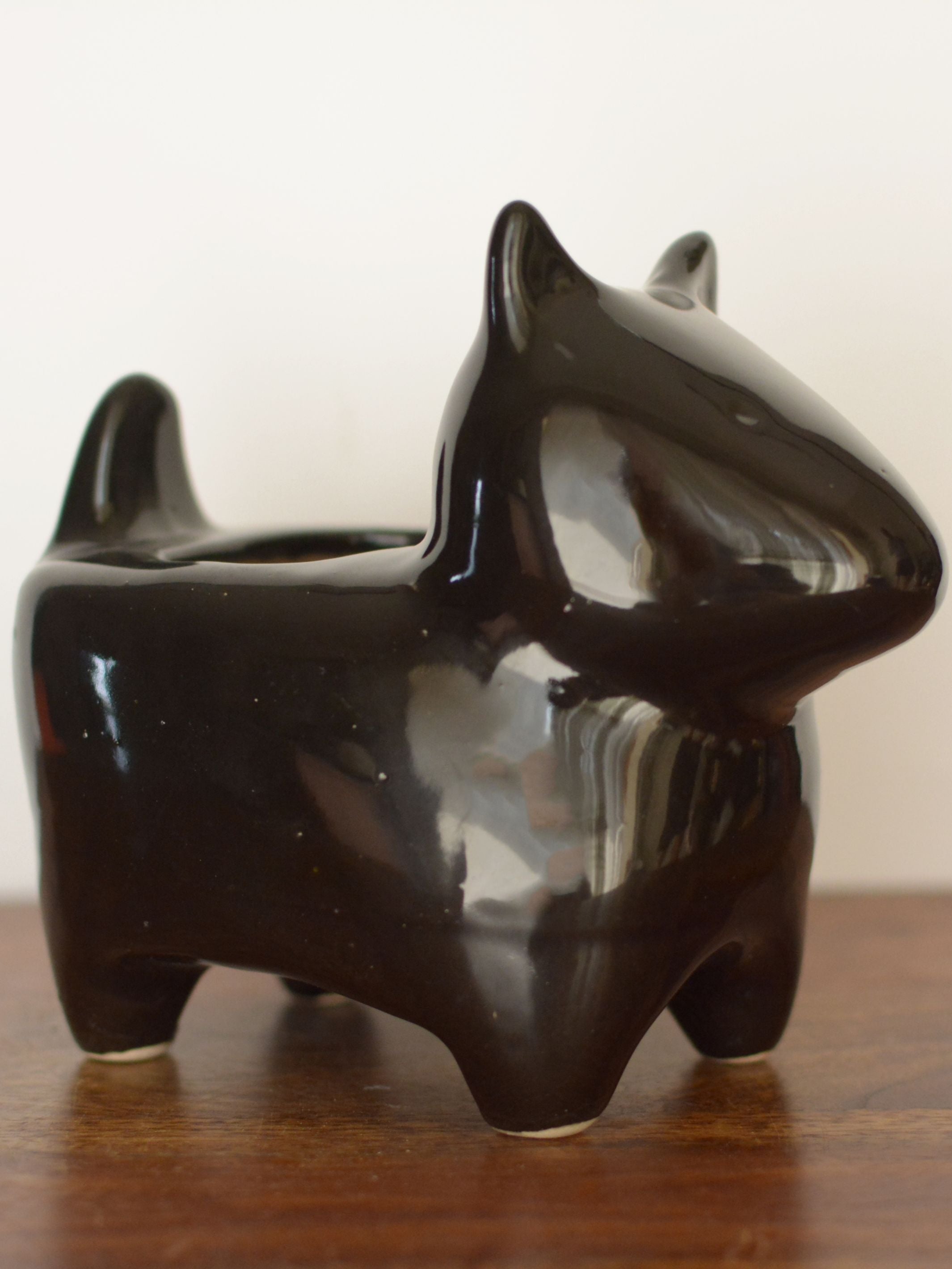 Pluto Black Planter