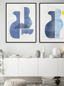Wall Prints - Pottery Forms I