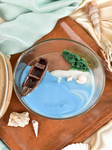 Soy Wax Candle With Boat