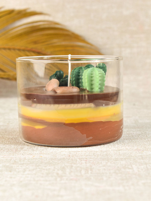 Cactus Succulent Candle