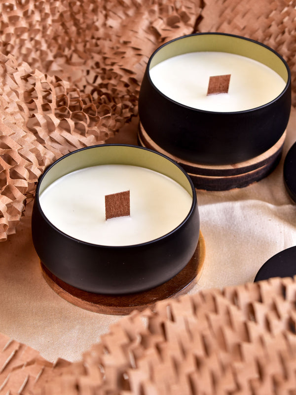 Wooden Wick Soy Wax Candle
