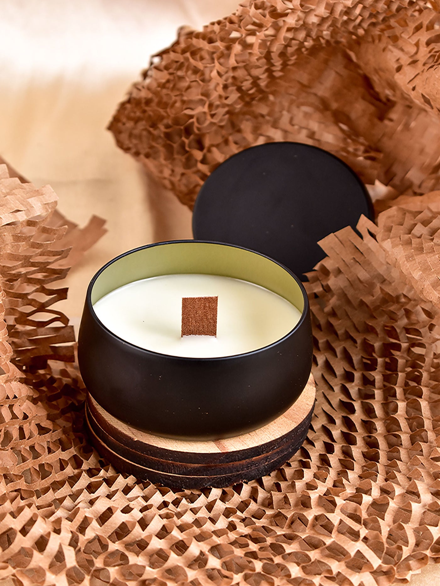 Wooden Wick Soy Wax Candle