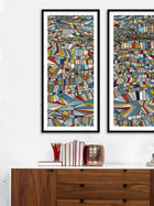 Wall Prints - Primary Grain II