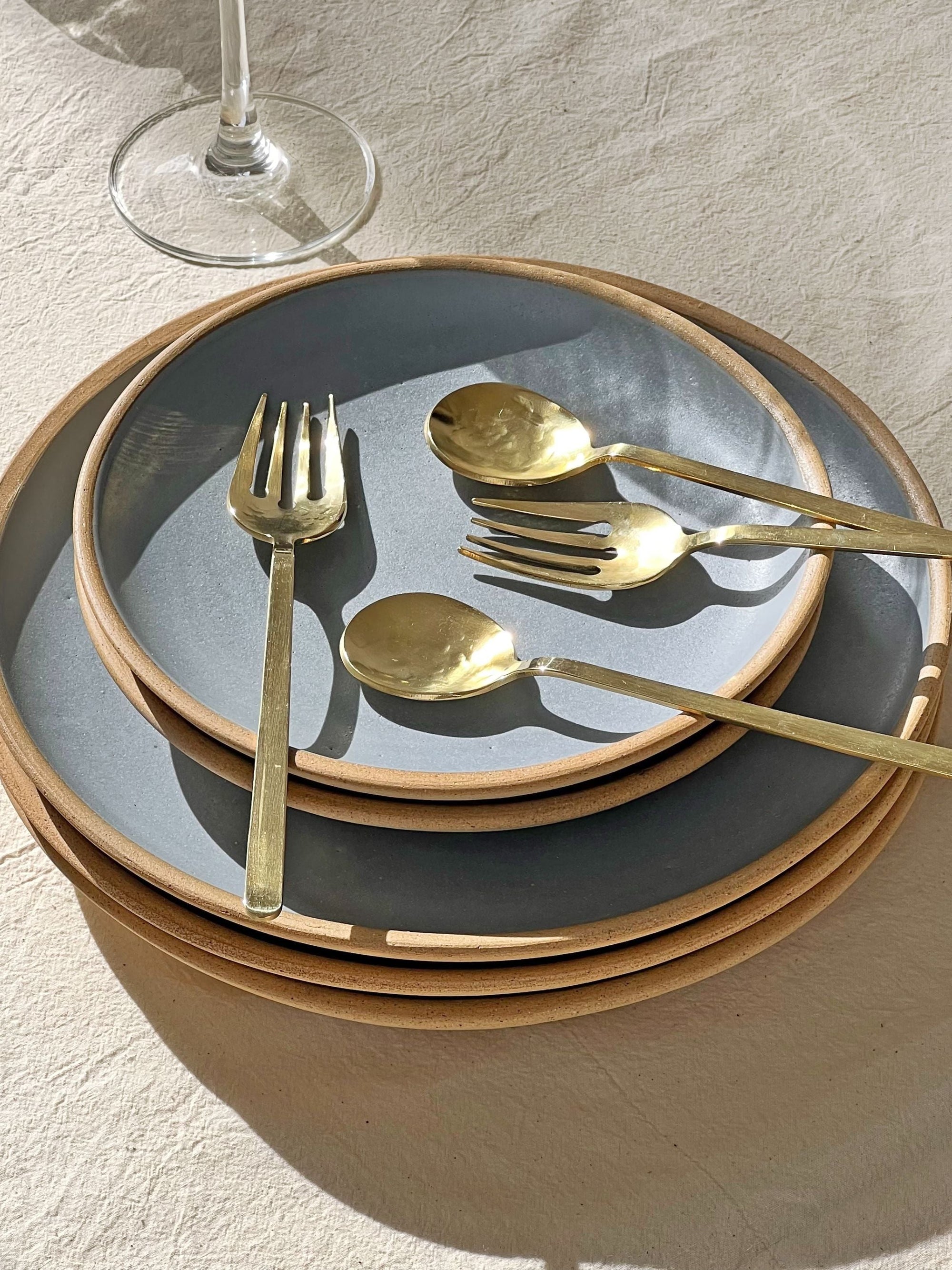 Pure Brass Cutlery Set