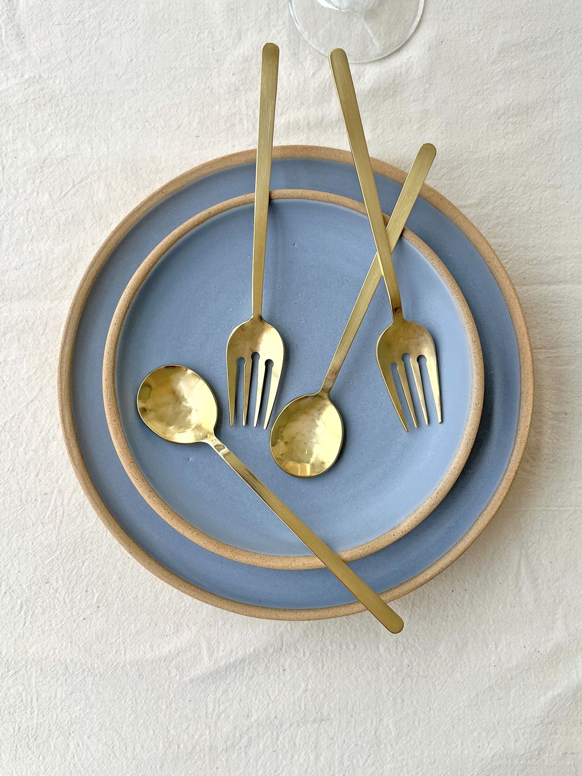 Pure Brass Cutlery Set