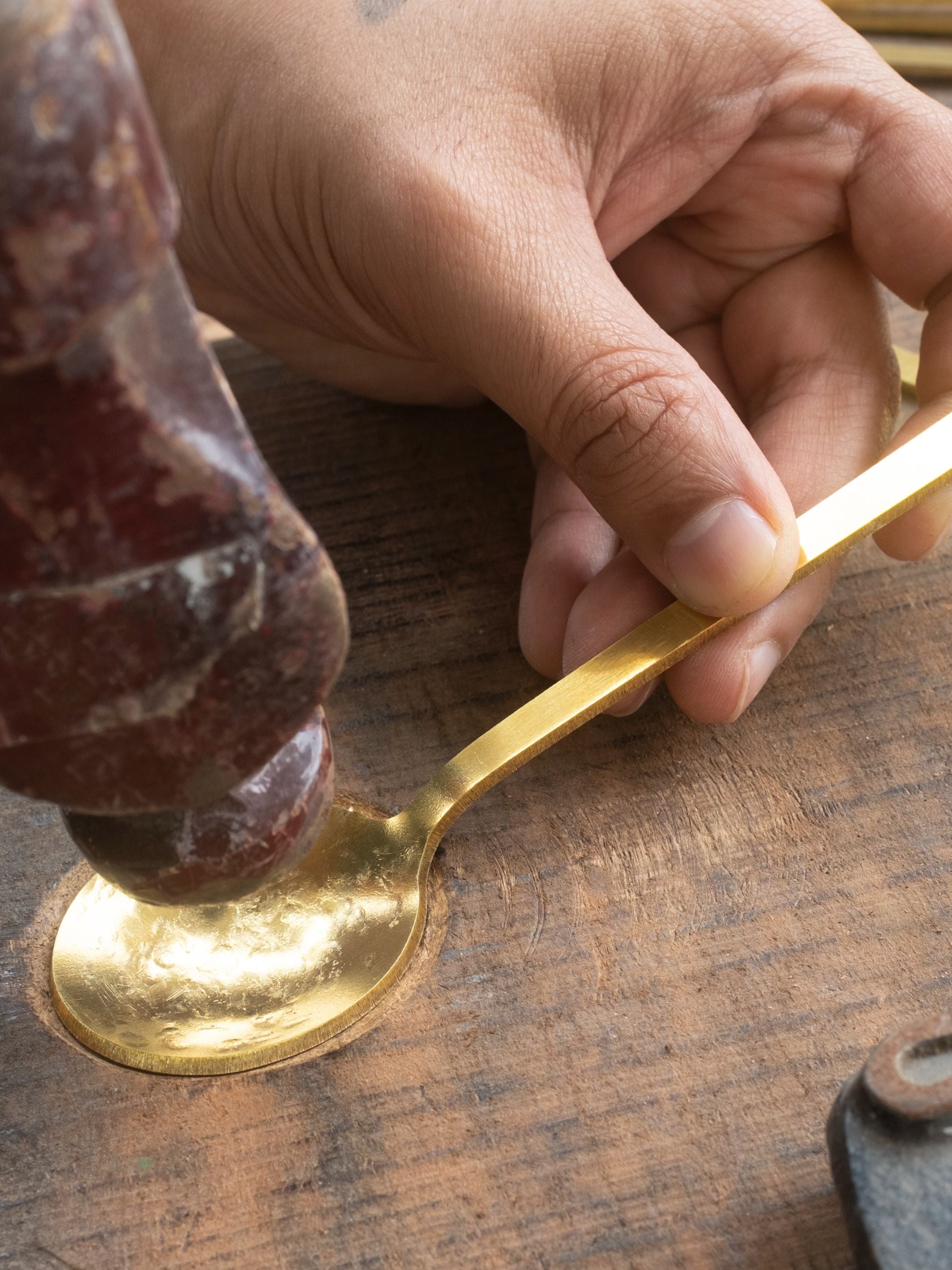 Pure Brass Cutlery Set