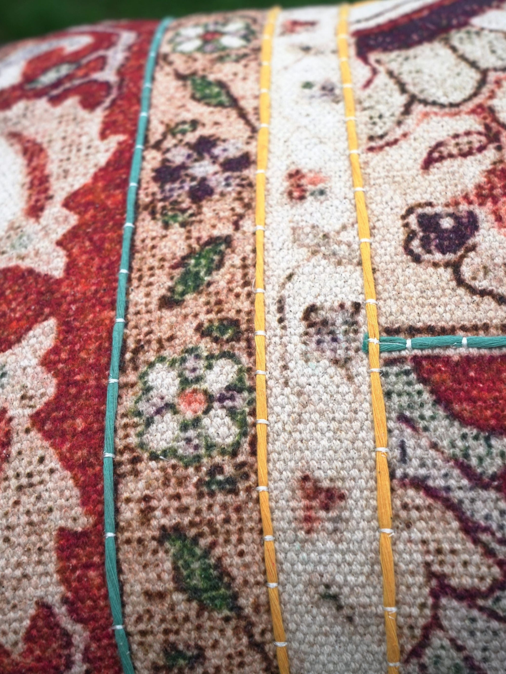 Cushion Cover - Qume Embroidered Cotton