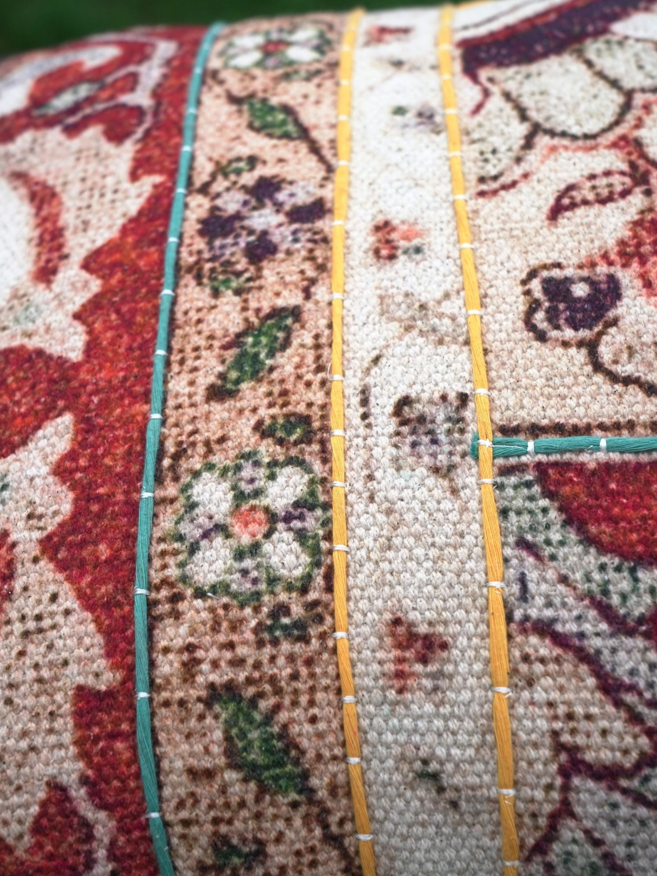 Cushion Cover - Qume Embroidered Cotton