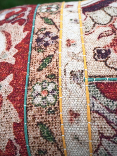 Cushion Cover - Qume Embroidered Cotton
