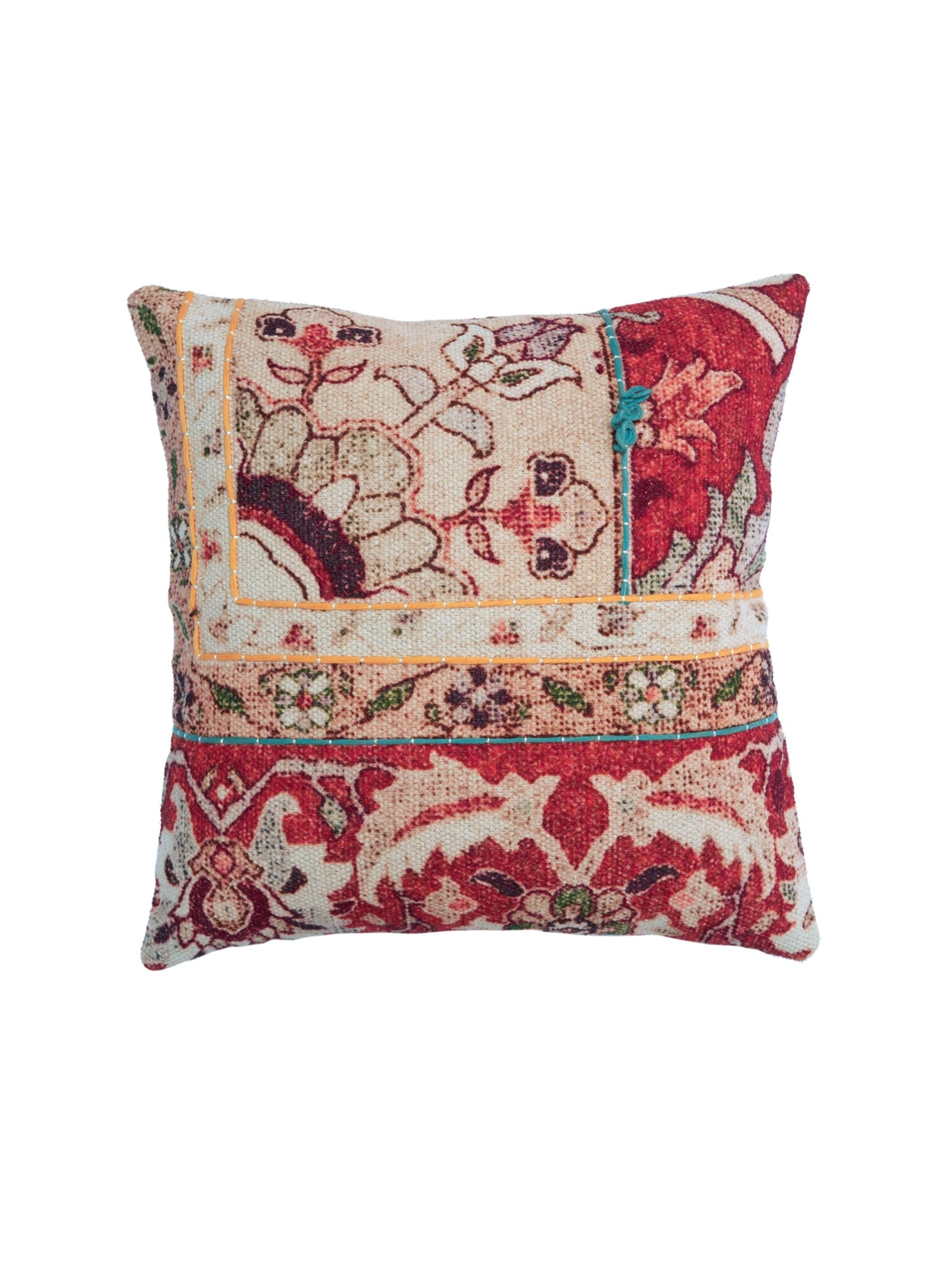 Cushion Cover - Qume Embroidered Cotton