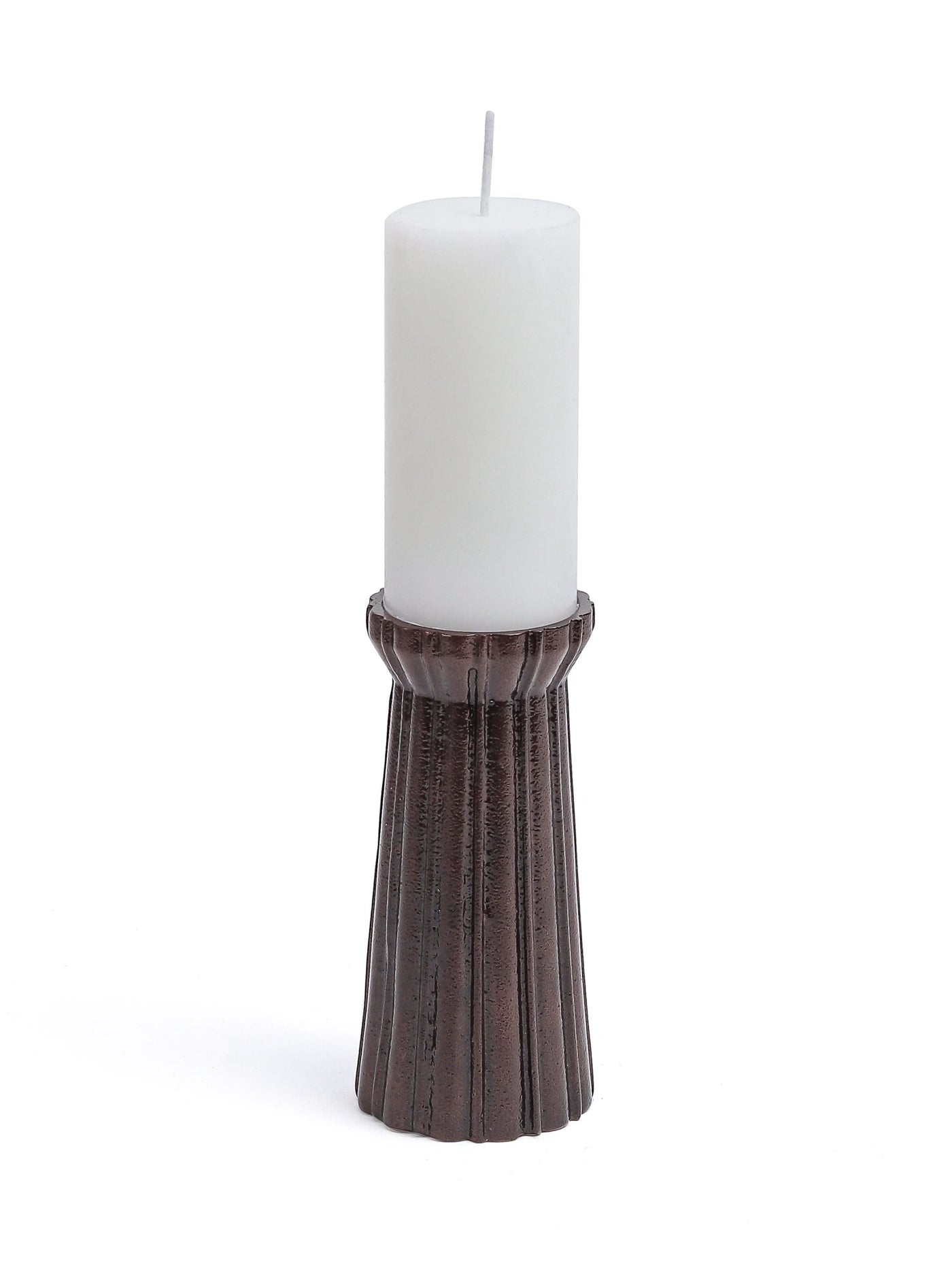 Qutub Copper Candle Stand